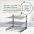 Nifty 3-Tier Cooling Rack – Collapsible Kitchen Countertop Organizer, Non-Stick Coating, Dishwasher Safe for Baking