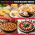 Kit,9 Inch Tart Pan Tart Pans with Removable Bottom,Non-stick Fluted Quiche Pan with Silicone Crust Shaper,Pie