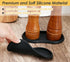 KOLUTI Set 2, Counter, Salt and Pepper Mill Silicone Tray of Kitchen Pepper Grinder Rest Seasoning Bottle Holder