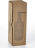 Clear Soap Dispenser with Oil Rubbed Bronze Pump - 8oz Glass Dispenser with Non Slip Coaster