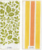 crae. Microfiber Hand Towel & Washcloth Set of 2 - Double-Sided, Waffle