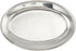 Winco OPL-12 Stainless Steel Oval Platter, 12" x 8.63"