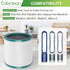 TP01 HEPA Filter Replacement for Dyson Tower Purifier Pure Cool Link Models, Replace Part 968126-03 (1 Pack)