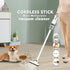 Cordless Vacuum Cleaner, 2-in-1 Lightweight Stick Vacuum with 100W Powerful Motor, Portable Handheld for Home Cleaning