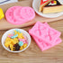 Bow Silicone Fondant Mold Crown Chocolate Candy Mold for Cupcake Top Decoration, DIY Craft Items