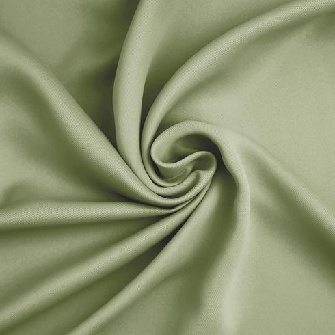 Sun Zero Soho Blackout Energy Efficient Grommet Curtain Single Panel, 54" x 84", Sage Green