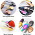 Cat Spoon Coffee Tea Spoon Set, ESRISE Stainless Steel Mini Long Cute Kitten Teaspoons for Dessert Mixing (Multicolor)