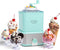 Nostalgia Electric Ice Cream Maker, Old Fashioned Soft Serve Machine, Aqua - 2 Quart