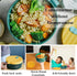 AI LOVE PEACE Microwave Ramen Soup Bowl, Instant Noodle Cooker with Lid, Microwave Safe, Perfect College Gifts