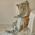 6FT 96 Hairui Lighted Artificial Olive Garland LED Fairy Lights Battery Operated, Faux Vine Lights with Timer
