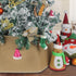 SHENG HONG 26 Inch Christmas Tree Collar - Buffalo Plaid Tree Skirts and Ring Decorations for Holiday Home Party