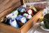 Rectangular Vauxhall Double Tea Box Ironwood Gourmet, Acacia Wood, Brown, 10 Compartment