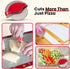 Premium Pizza Cutter Wheel with Protective Blade Guard, Razor Sharp Stainless Steel, Easy to Clean