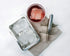 RSVP International Endurance Cocktail Collection, Retro Ice Cube Tray, Stainless Steel, Dishwasher Safe, 7.25x5x2.5"