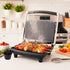 Panini Press Gourmet Grilled Cheese and Sandwich Maker - Electric Indoor Grill with Drip Tray for Healthy Cooking
