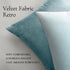 MIULEE Pack of 2 Velvet Soft Solid Decorative Square Throw Pillow Covers, 18x18 Inch Cushion Cases for Sofa