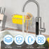 YMKWZ 2Pcs 304 Sponge Holder for Kitchen Sink, Gold Suction Cup Caddy, No-Drilling & Easy to Remove, Stainless Steel