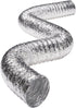 Deflecto FLXC0408 Aluminum Ducting Kits, 2-ply 8ft UL 181 Class 1