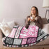 80"x60" Christian Gifts for Women, Baptism Gifts for Girl, Religious Gifts for Women, Christian Blanket, Catholic