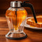 DIYOHFE Honey/Syrup Dispenser -Premium No Drip Design, Elegant Diamond Shape with STAINLESS STEEL