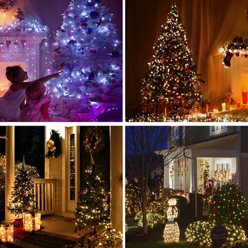 osteplus 16.4FT 1-Pack Battery Operated Fairy Lights Color Changing String Light with Remote, Twinkle LED Lights USB