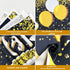 2025 Graduation Decorations - Gold Class of 2025 Banner and Yard Signs for Graduate Party Supplies