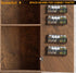 24 386 (4 Pack) SpaceAid Spice Rack with Spice Jars, Spice Labels, Chalk Marker and Funnel, Wood Hanging Seasoning