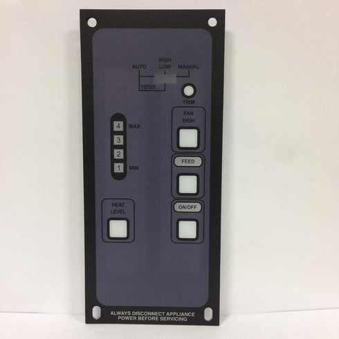 Breckwell Universal Faceplate Replacement for 4 Level Pellet Stoves and Inserts