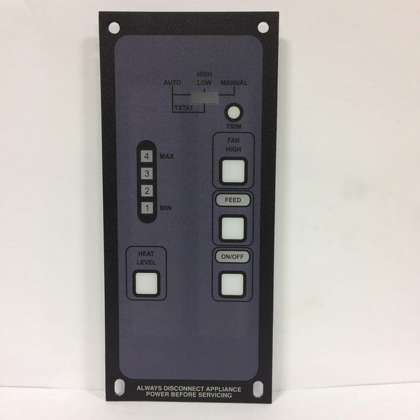 Breckwell Universal Faceplate Replacement for 4 Level Pellet Stoves and Inserts