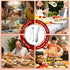 Butter Spreader Knife Set - 8 PCS Stainless Steel Cheese and Butter Spreaders with Mini Serving Tongs for Appetizers,