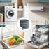 Universal Dishwasher Hose Extension Kit with 1 U-Bend Holder, 1 Extension Adapter, 4 Hose Clamps, Gray, 10Ft