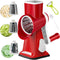 YOUCZON Rotary Cheese Grater Multi-Purpose Stainless Steel Cheese Shredder - Cheese Grater