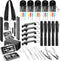 Teenyyou 5 Sets Baby Shower Prizes for Winners Men Small Bottle Opener,