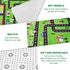 59X 39.4 INCH) Kids Car Playmat, Kids Rug for Playroom Car Mat Town City Road Traffic Rugs, Play Mat for Floor, Extra
