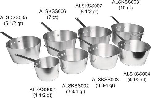 Thunder Group ALSKSS001 Sauce Pan, 1-1/2 Qt, 6-1/4" Dia. X 3-7/8"H