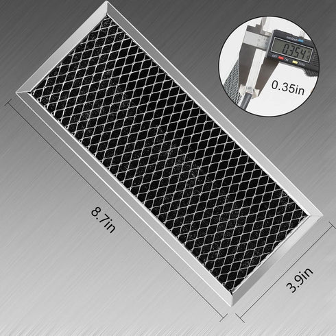 AMI PARTS JX81H Microwave Charcoal Filter Compatible with G.E Microwave Vent Filter (2-Pack)