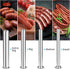 GKAKITSP 4 606,606SS,1606,1606SS Sizes Stainless Steel Sausage Stuffing Tubes Replacement for LEM Sausage Stuffers