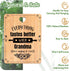 Engraved Bamboo Cutting Board Gifts for Grandma, Touching Sayings, Birthday Gifts for Grandma