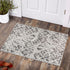 Moynesa Washable Area Rug 2x3 for Entryway, Non-Slip Moroccan Small Rug with Rubber Backing for Indoor Use