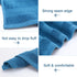Mindsoft 21 Pack 14" 14" Set 100% Washcloths for Face x Absorbent and Soft Hand Towels Bulk Cotton Ring Spun Hand