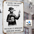 HIDEGRASS Wash Your Hand Plague Doctor Gothic Decor Wall Art Tin Sign for Bathroom or Bedroom 8 X 12 Inch