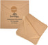 Zenlogy 5x5 Small Parchment Squares, 300 Sheets, Unbleached Non-stick Pre-cut Paper for Candy Wrappers & More