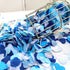 Blue Silver Tissue Paper Heart Confetti, Wedding Engagement Bridal Shower Decor, 1 Inch Pack of 6000