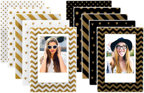 Magnetic Photo Frames for Instax Mini Film - Pack of 10