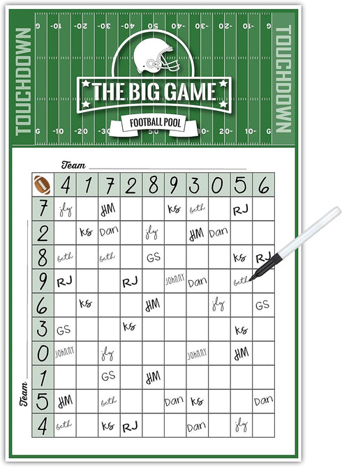 Katie Doodle - Superbowl Party Decorations 2026 - (Made in the USA)