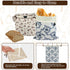 2 Pack 10 Reusable Bread Bags for Homemade Bread Sourdough, XL Bread Bag with Zipper, Pcs Large Paper Bags with Window
