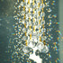 10pcs 20mm Crystal Garland Strands Hanging Glass Chandelier Beads Chains Glass Balls Prisms with Beads Pendants Crystal