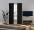 Sun Zero Oslo Theater Grade Extreme Total Blackout Curtain Panel, Rod Pocket, 52" x 84", Black