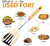 Alpine Cuisine Spatula with Wood Handle, 10-Inches Chrome Heat Resistant Kitchen Spatula for Cooking