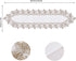 Winotic 90 inches 16 90) White Beige Floral Lace Table Runner Dresser Scarf Long for Kitchen Dining Coffee Table